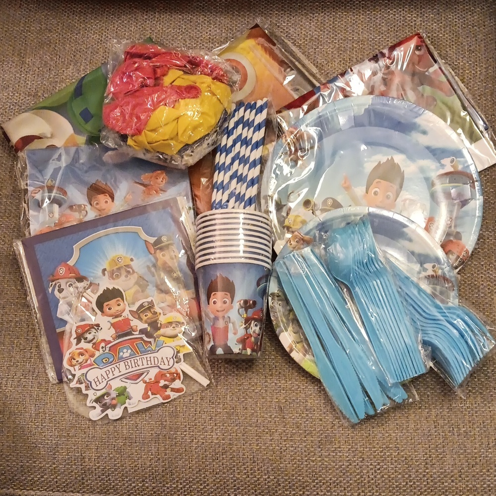126pc Paw Patrol Party for 10